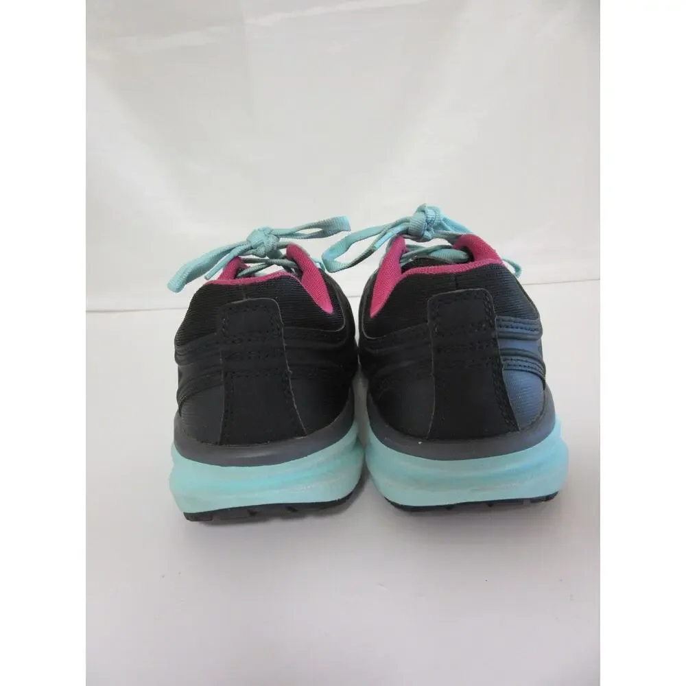 KEEN Black & Green Konnectfit 8.5M Carbon Fibre Toe Low Top Lace Up Sneakers